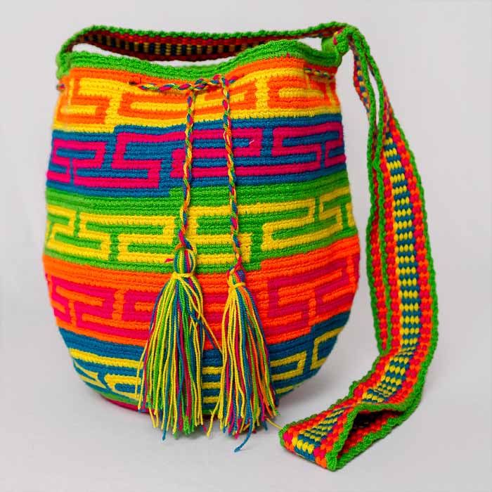 Sol Azul – Handmade Colombian Bags - Azarenro Cassic - M